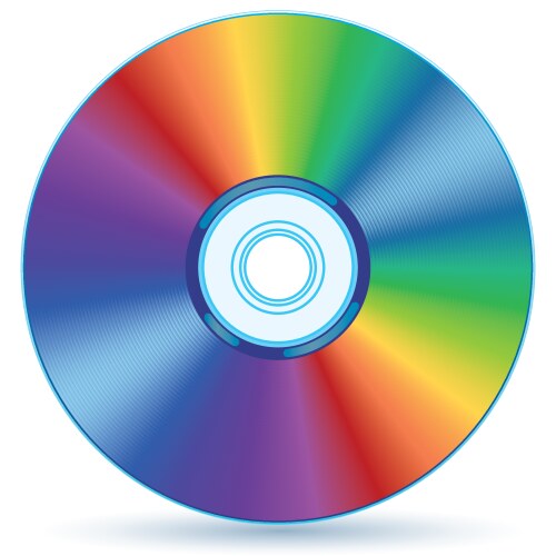 Shiny video cd Royalty Free Vector Image - VectorStock
