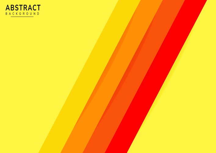 Diagonal Yellow Abstract Background vector image