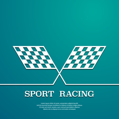 Racing Checkered Flags Vector Images (over 8,700)