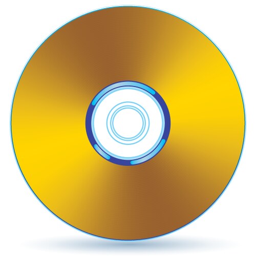 Cd disk Royalty Free Vector Image - VectorStock