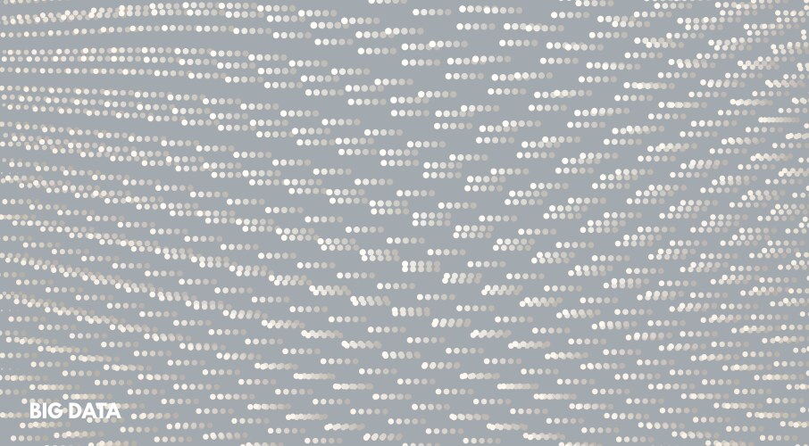 Big data background coding process abstract vector image