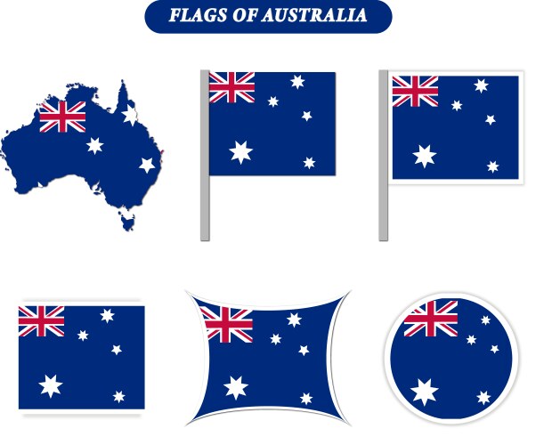 All Flags of the Countries Oceania Vector Images (over 110)