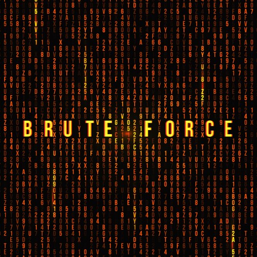 Abstract matrix background hacker attack vector image