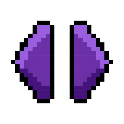 Pixel game ui element that enhance interactive vector image