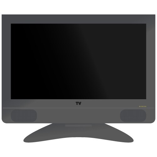 Plasma tv set Royalty Free Vector Image - VectorStock