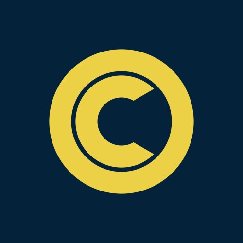 Initial letter logo p inside circle shape – Royalty-Free Vector ...