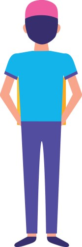 Man Back View Vector Images (over 6,800)