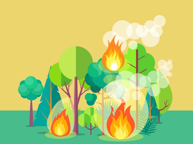 Raging Fire Vector Images (over 830)