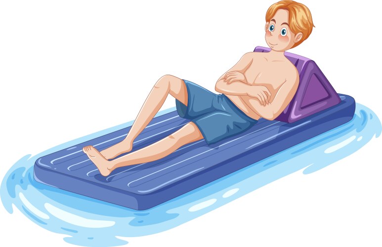 https://cdn.vectorstock.com/i/500p/16/81/puberty-boy-relaxing-on-inflatable-vector-47071681.jpg