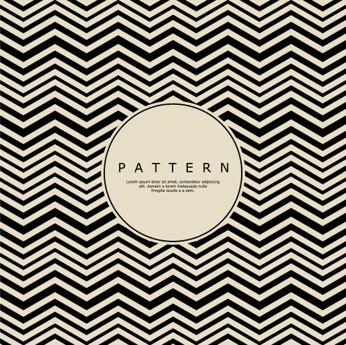 Modern zig zag lines abstract pattern design vector image