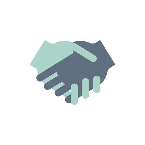 Shaking hands Royalty Free Vector Image - VectorStock