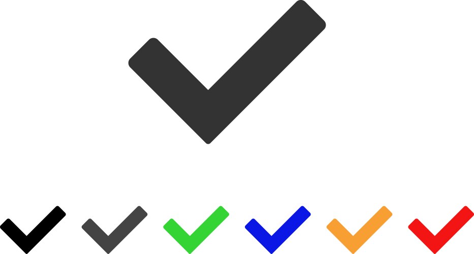 Checkbox icon Royalty Free Vector Image - VectorStock