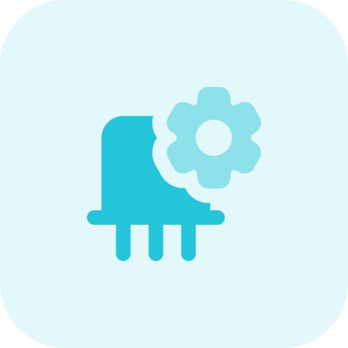 Modifying operational settings within vector image