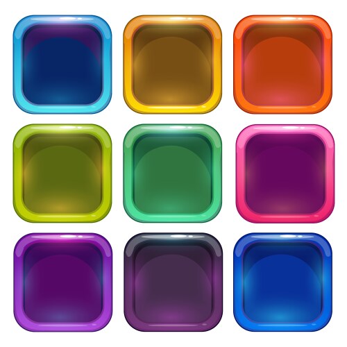 App icons set Royalty Free Vector Image - VectorStock