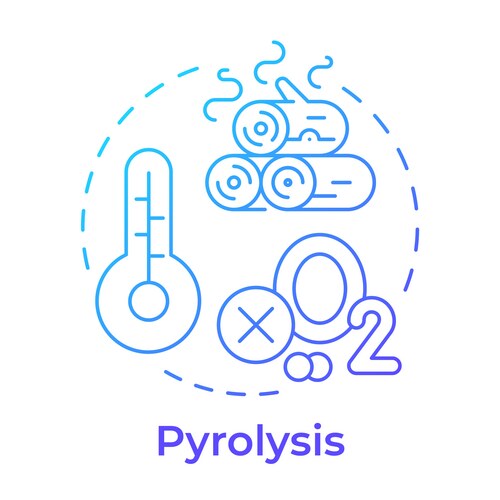 Pyrolysis Vector Images & Graphics for Commercial Use | VectorStock