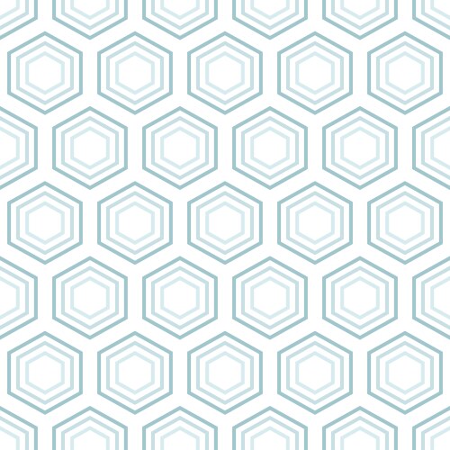 Seamless pattern with offset hexagonal cells vektorbild