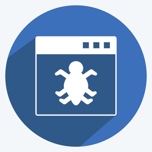 Icon bug in application suitable for programming vector image