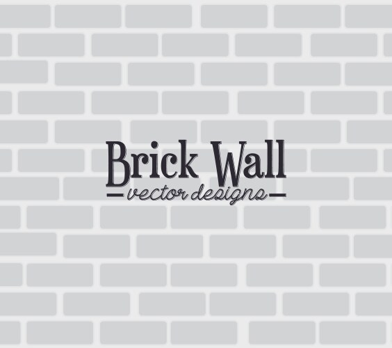 Brick wall design Royalty Free Vector Image - VectorStock