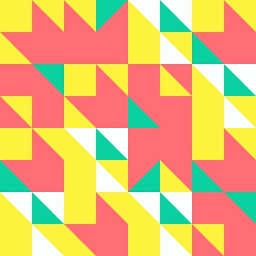 Minimalist background seamless pattern with simple vector image