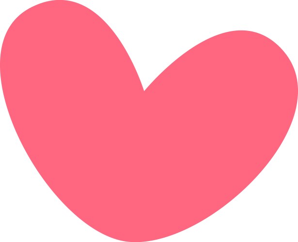 Heart shape icon Royalty Free Vector Image - VectorStock