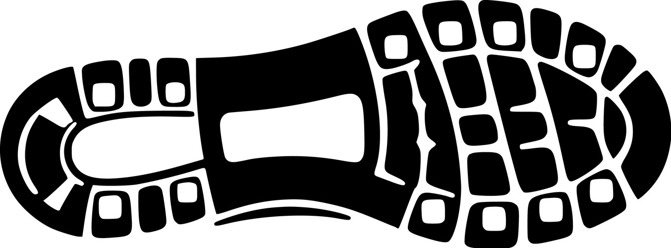 Hiking Boot Sole Tread Detail – Royalty-Free Vector | VectorStock