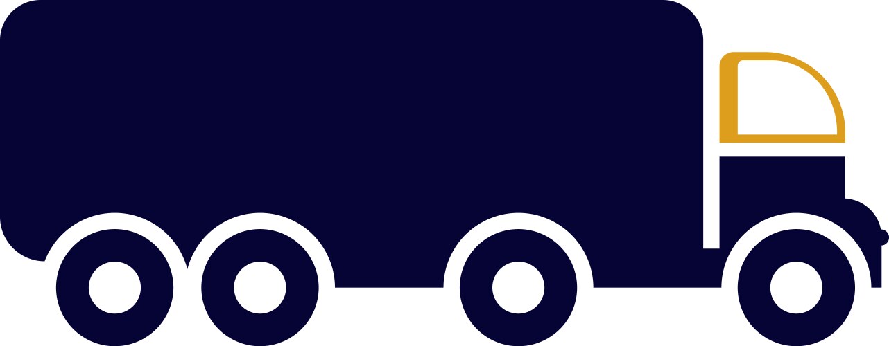 Truck container load power Royalty Free Vector Image