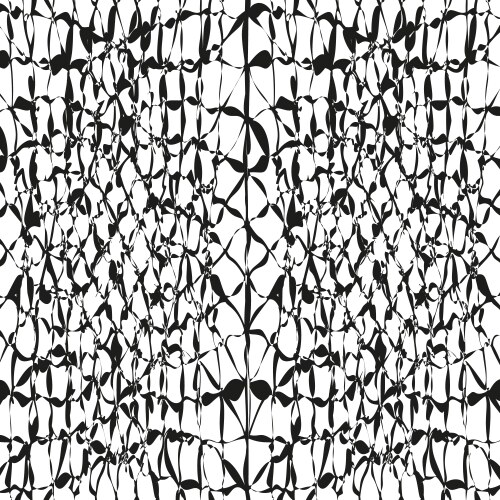 Broken grid pattern chaotic square structure vector image