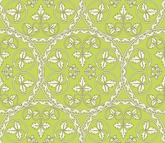 Floral vintage border Royalty Free Vector Image
