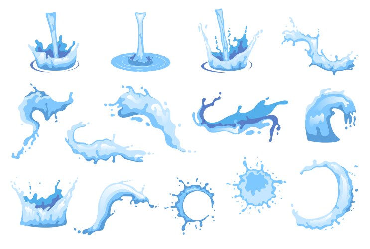 Shiny water drop Royalty Free Vector Image - VectorStock