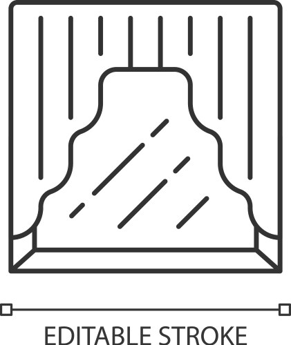 Curtain Pelmet Draped Vector Images (over 500)