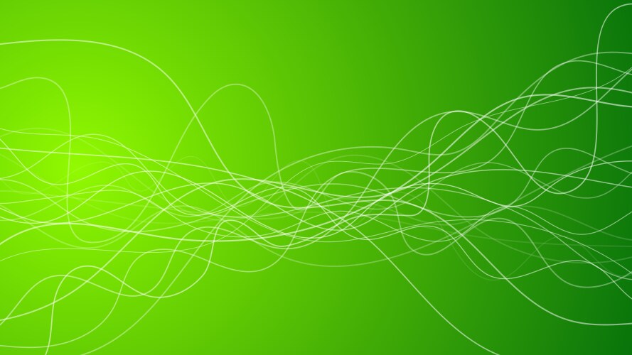Abstract gradient background with wave beams Vector Image
