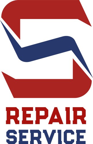 s letter icon for repair service vector