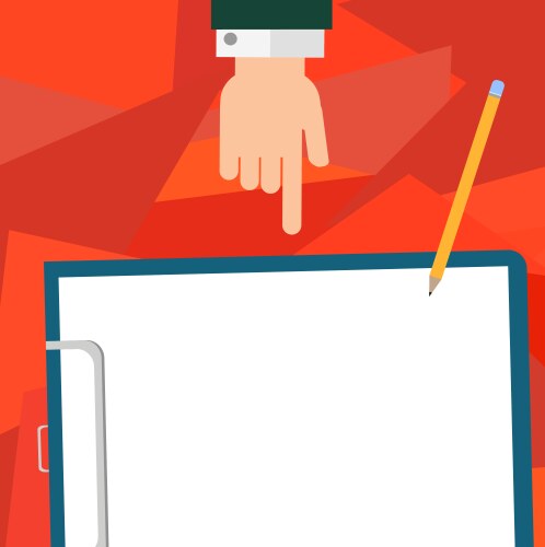 Design business concept empty copy text for web vektorbild