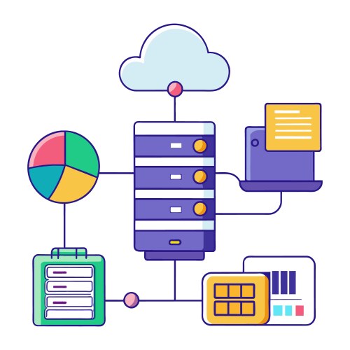 Server file access system upload isolated vector image