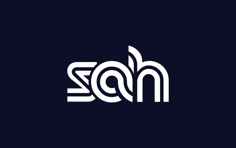 Sah logo Vector Images & Graphics for Commercial Use | VectorStock