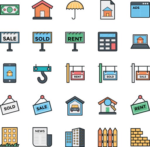 Networking web user interface and internet 25 vector image