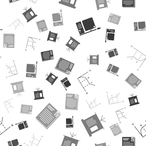 Set computer monitor with keyboard and mouse vector image