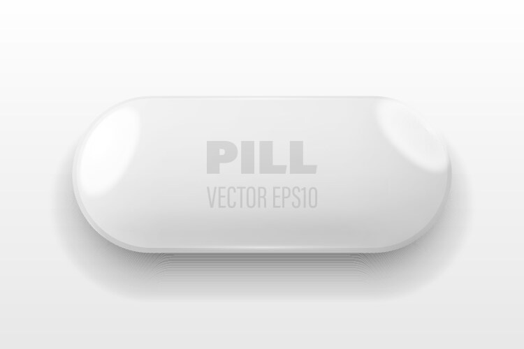 White oval buttons with arrows normal and active Vector Image