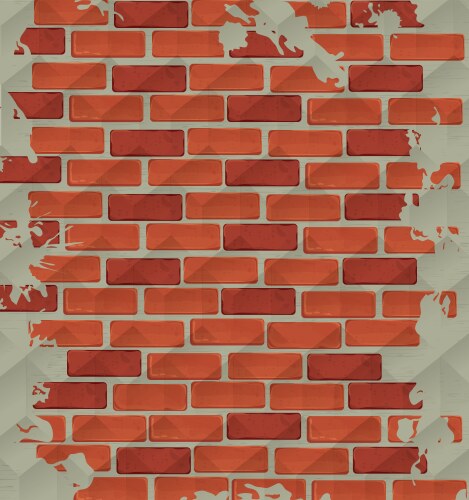 Wall brick Royalty Free Vector Image - VectorStock