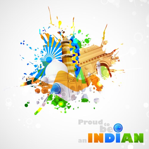 India background Royalty Free Vector Image - VectorStock