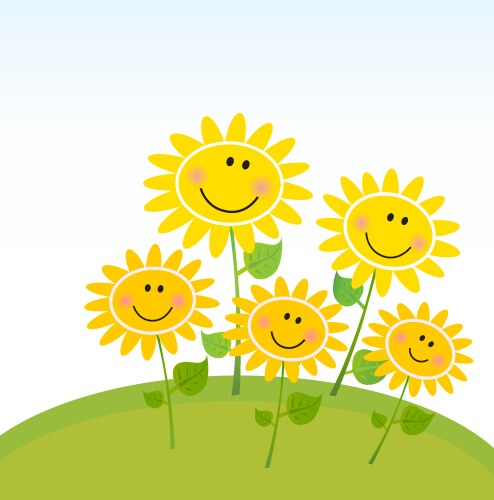 Happy face background Royalty Free Vector Image