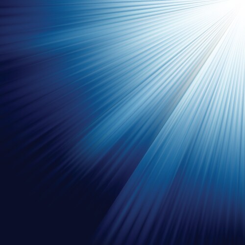 Sun on a blue sky Royalty Free Vector Image - VectorStock