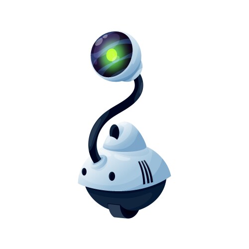 Artificial intelligence network virtual ai bot Vector Image