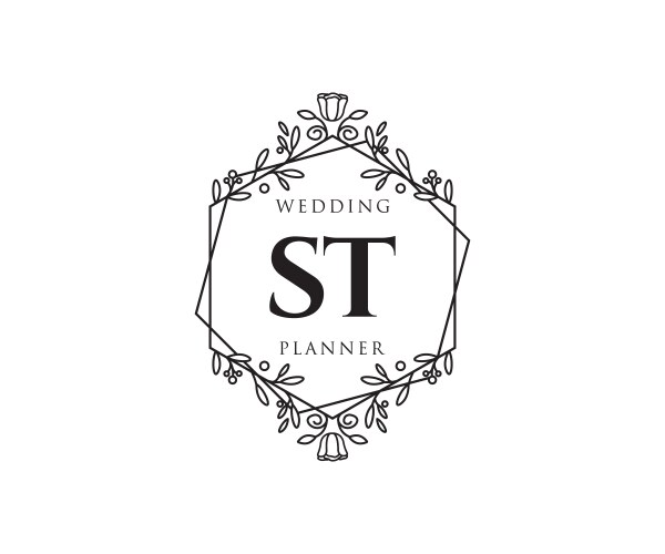 St Monogram Vector Images (over 2,100)