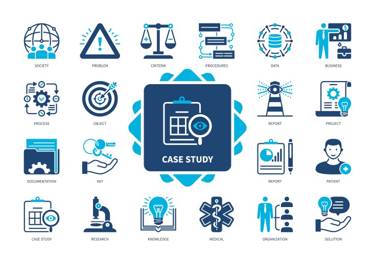 Case Study Vector Images (over 7,600)