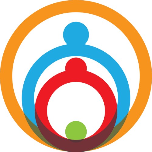 Community network and social icon design template vector image