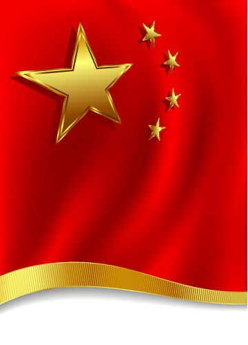 A modern chinese portrait background Vector Image