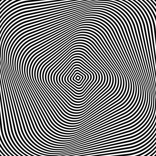 Dynamic Optical Swirl Pattern vector image