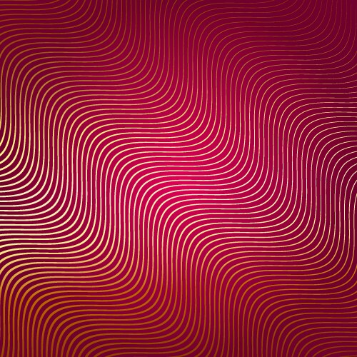 Abstract background with wavy lines pattern design vector image