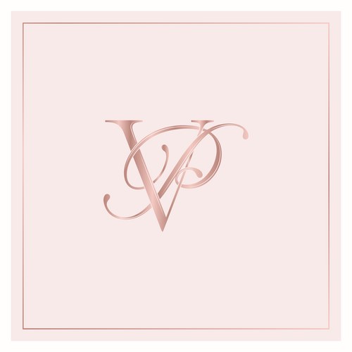 Pv vp logo monogram letter alphabet Vector Image